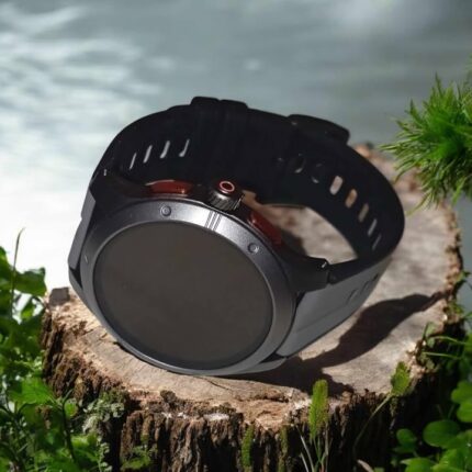GTR5 Racer SmartWatch – Maskuline Performance in kraftvollem Anthrazit!
